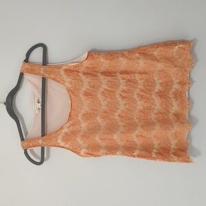 Banana Republic Tank Top Sze M Lace Summer Feminine Fairy Romantic Spring Summer